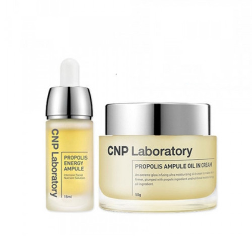 [CNP LABORATORY] Propolis Ampule Oil In Cream 50ml +  Energy Active Ampule 15ml