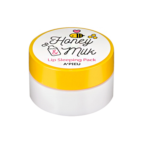 [A'PIEU] Honey & Milk Lip Sleeping Pack - 6.7g