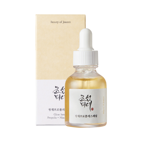 W- [BEAUTY OF JOSEON] Glow Serum Propolis + Niacinamide - 30ml x 10pcs